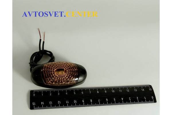 Указатель габаритов 12/24V ФМУ60-00 (паутина) желтый 